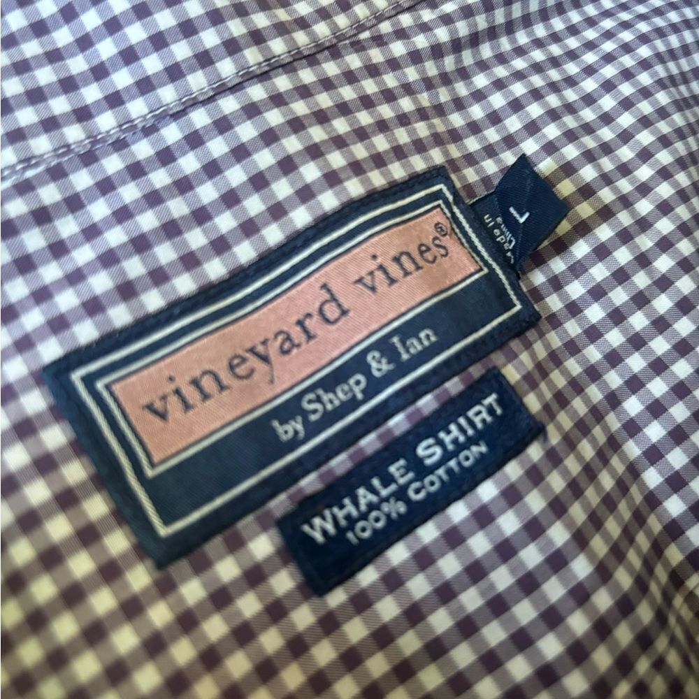 NWOT Vineyard Vines Shep & lan Whale Shirt Button Down size Large - Picture 2 of 4
